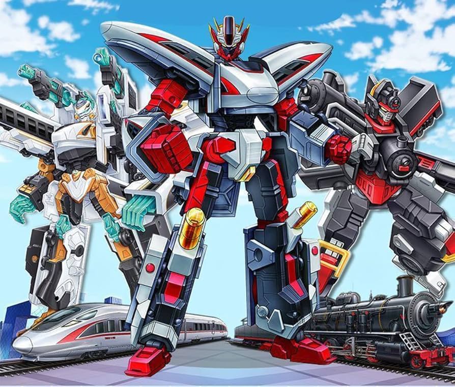 変身していくロボット Transform your animal bike into a cool robot! Armed