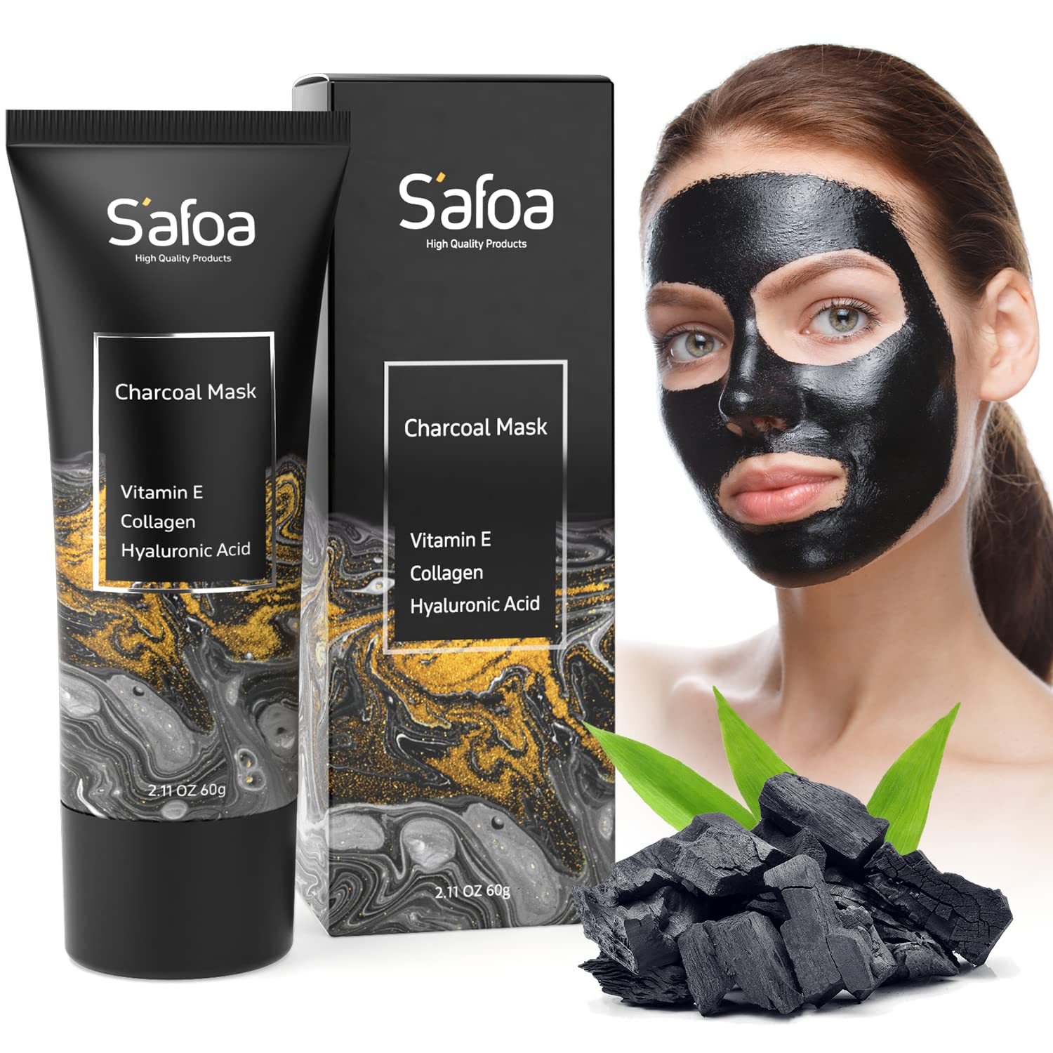 Blackhead Remover Mask Charcoal Peel Off Face Cleanser Oil