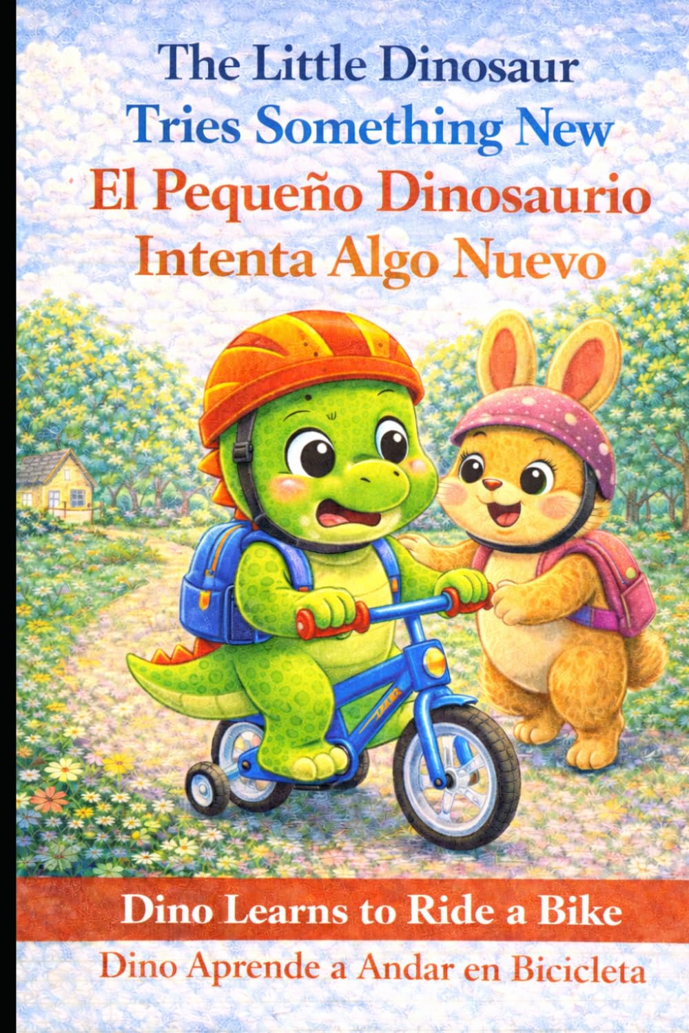 Little Dinosaur tries something new: El pequeño dinosaurio intenta algo nuevo (Little Dinosaur Dino and friends)