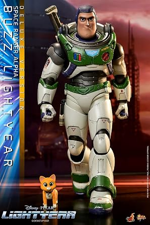 Movie Masterpiece Buzz Lightyear Space Ranger Alpha / Deluxe Edition, 1/6 Scale Figure, White, Approx. 11.8 inches 30 cm Tall