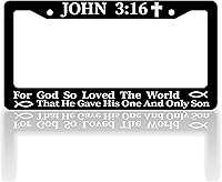 Vista 20 de Marco de matrícula de flores de cerezo con hermosas flores rosadas, divertido soporte de accesorio de automóvil de acero inoxidable para mujeres