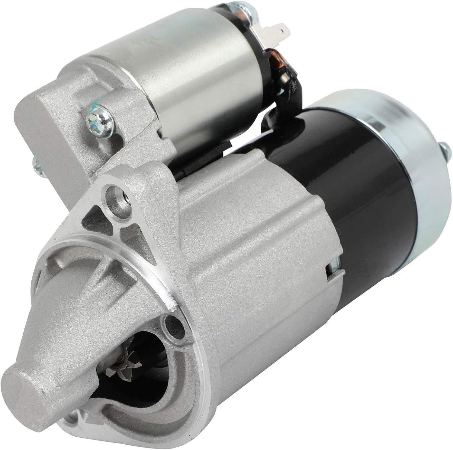 SCITOO Starter Motor 16971 17142 17143 Compatible for Chevrolet 1.0L Sprint 1985-91 for Pontiac Firefly 1.3L 1994-00 for Suzuki Aerio 2.0L 2002-03 2.3L 2004-2007 31100-82612 1.4KW 12V 8 Teeth CW