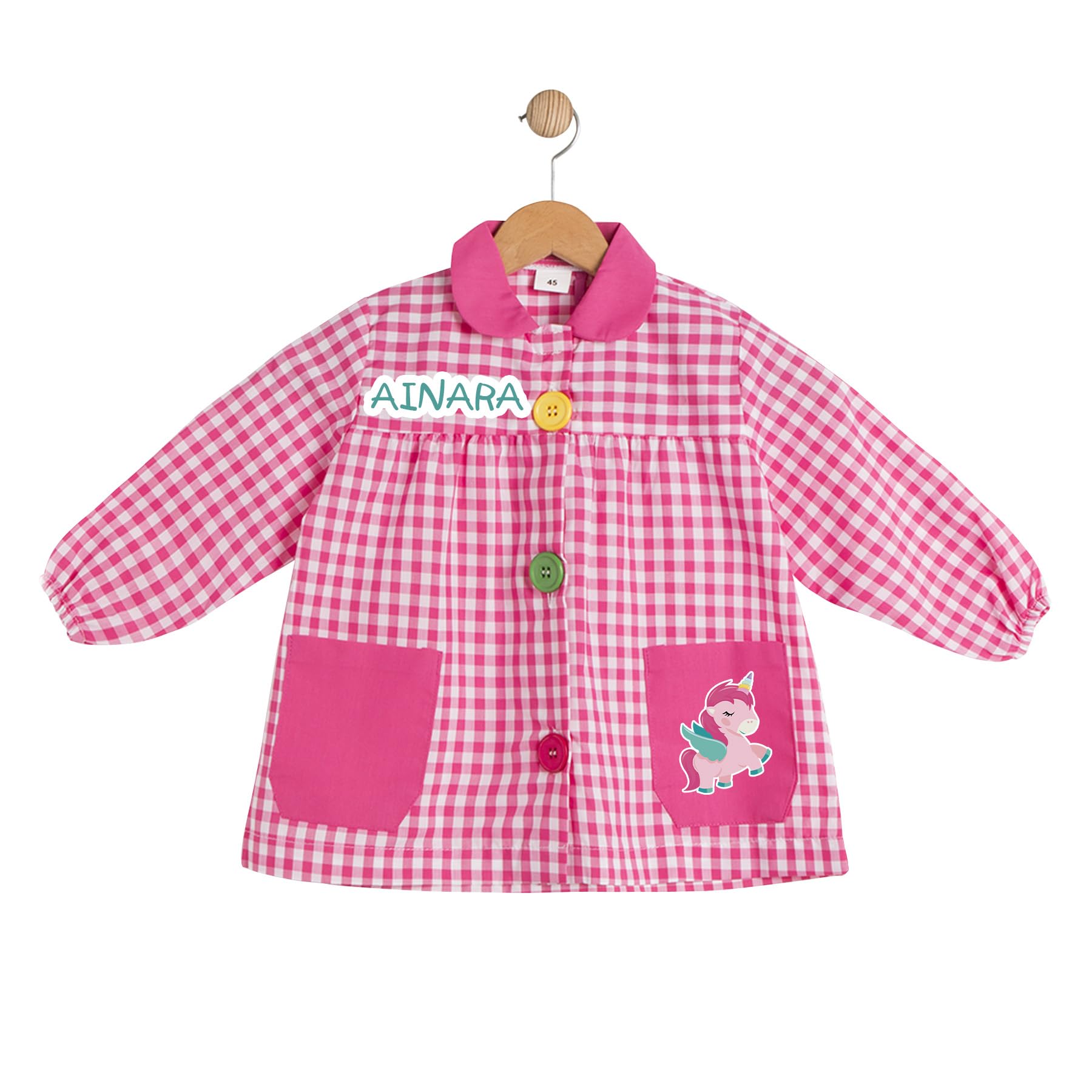 Babi/mandilón colegio. Personalizado con nombre. VUELTA AL COLE. Batas escolares. Regalos personalizados. Diferentes modelos a elegir