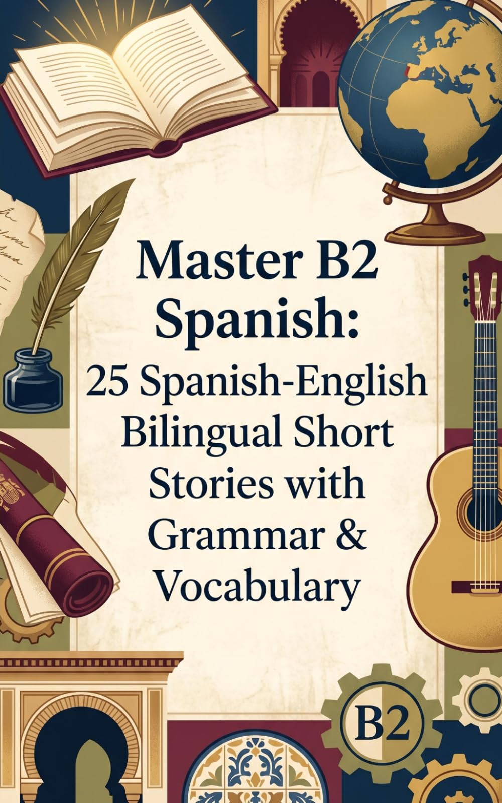Master B2 Spanish: 25 Spanish-English Bilingual Short Stories with Grammar & Vocabulary for Intermediate Learners