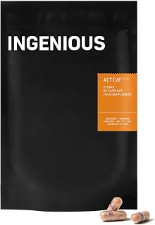 Active Hydrolysed Marine Collagen Capsules, 100% Pure Marine Collagen Peptides Capsules with Hyaluronic Acid, Natural Astaxanthin, and ActiGin, Boosts Endurance and Recovery (15 Day Supply)