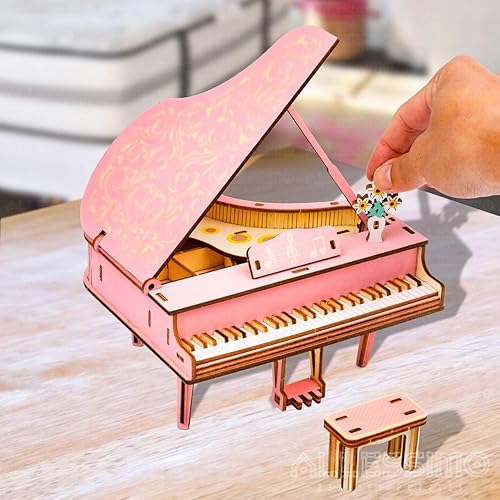 Vista 5 de Artisolve - Rompecabezas de madera 3D para niños, niñas, niños, diversión familiar, rompecabezas a partir de 14 años