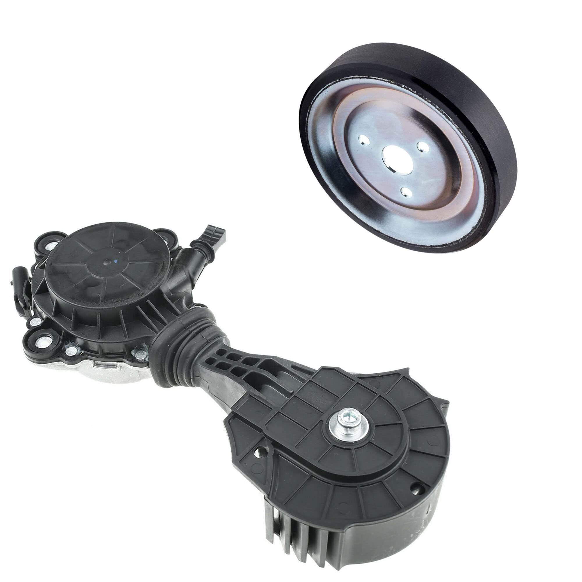 Galet Tendeur Courroie Trapézoïdale avec Poulie Pompe Eau compatible pour Berlingo C3 Picasso C4 Picasso C5 III Break DS3 R55 R60 R58 R57 R61 R59 2008 207 208 3008 308 5008 508 Partner RCZ V759883280