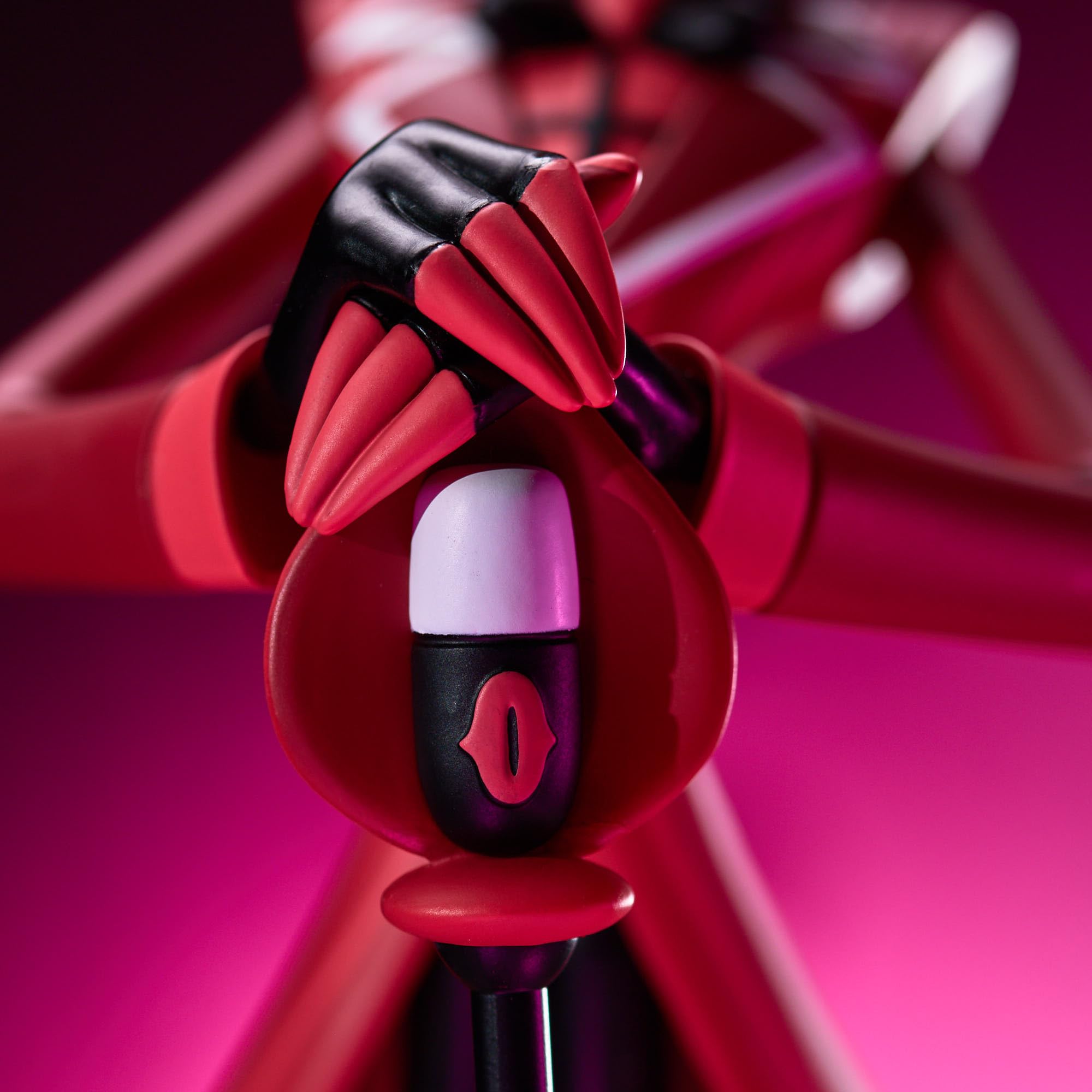 Numskull Hazbin Hotel Alastor Statue – Figurine de Collection Officielle avec Finition Brillante – Pièce de Présentation 28 cm