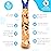 Get A Grip - Custom Tennis Racket Grip Tape - Anti-Slip/Quick-Drying Tennis Overgrips - Precut Badminton Racket Grip with Finishing Tape (Hot Mess, 1 Grip)