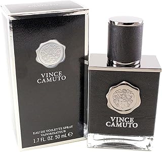 Vince Camuto Eau de Toilette Spray Cologne for Men, Fresh and Woody Scent, Notes of Bergamot, Sensual Leather, Vetiver, Rich Musk, Long Lasting Fragrance