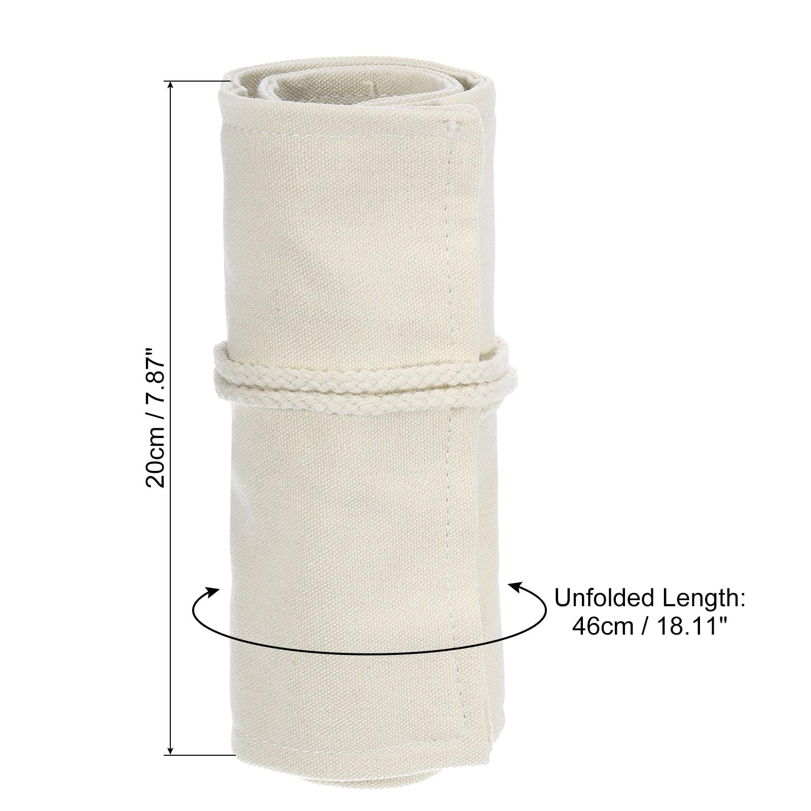 PATIKIL Handmade 36 Slots Roll Up Pencil Case - Image 2