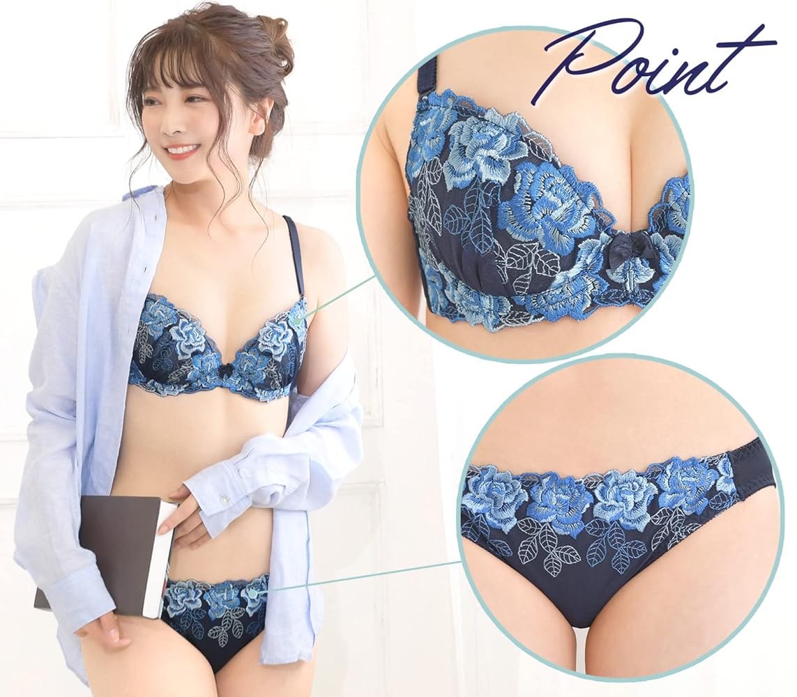 Amazon | [スマイル ララ] ブラック B70 レディース ブラジャー