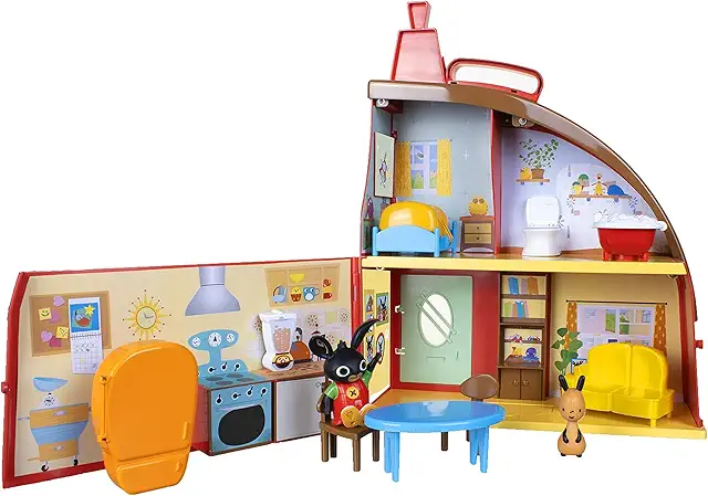 Bing 3583 House Playset mit Flop Figures - CBeebies TV Show Spielzeug für Kinder ab 18 Monaten