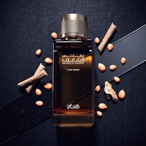 Miniatura 6 de Shaghf - Perfume árabe para mujer EDP - Eau de Parfum de 3.4fl oz (3.4 onzas)  Spray persa para mujer  Aroma suave con almendras, vainilla y café