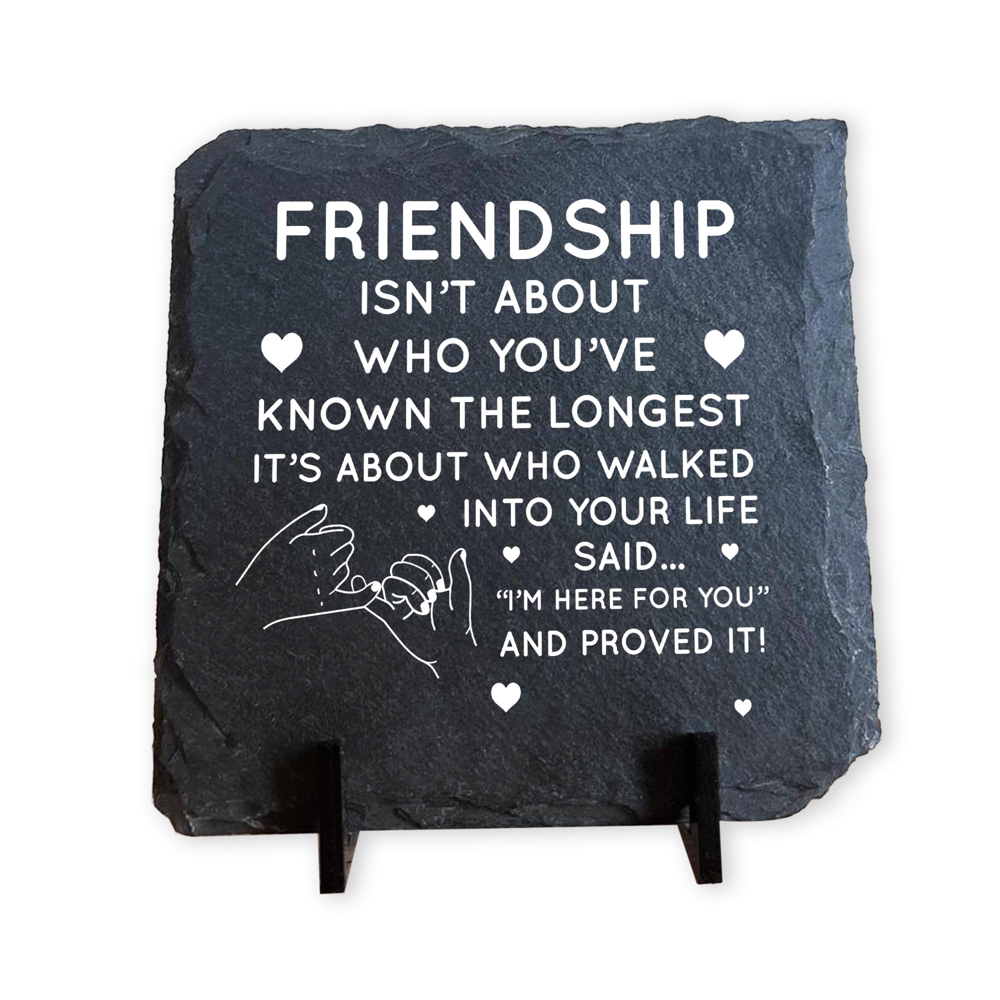 Red Ocean Friendship Plaques Slate Standing Plaque Gifts For Women Best Friend Gift Christmas Birthday Best Friend Plaque THANK YOU FOR HER Best Friend Gift Idea Gift For Girls Keepsake