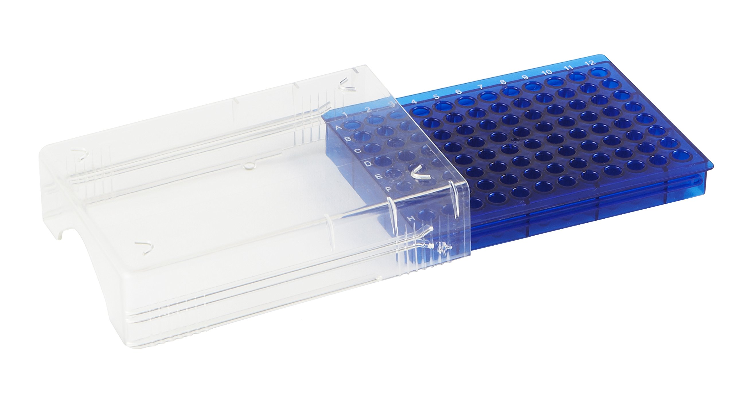 Heathrow Scientific HS120538 Low Temp PCR Rack, 96 Well, 1.46
