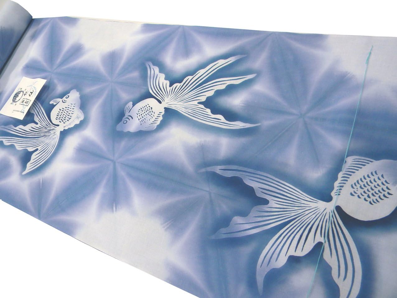 ✨竺仙の綿紬注染　本格派の方向浴衣　反物✨ ✨竺仙の綿紬注染 本格派の方向浴衣 反物✨ ✨竺仙