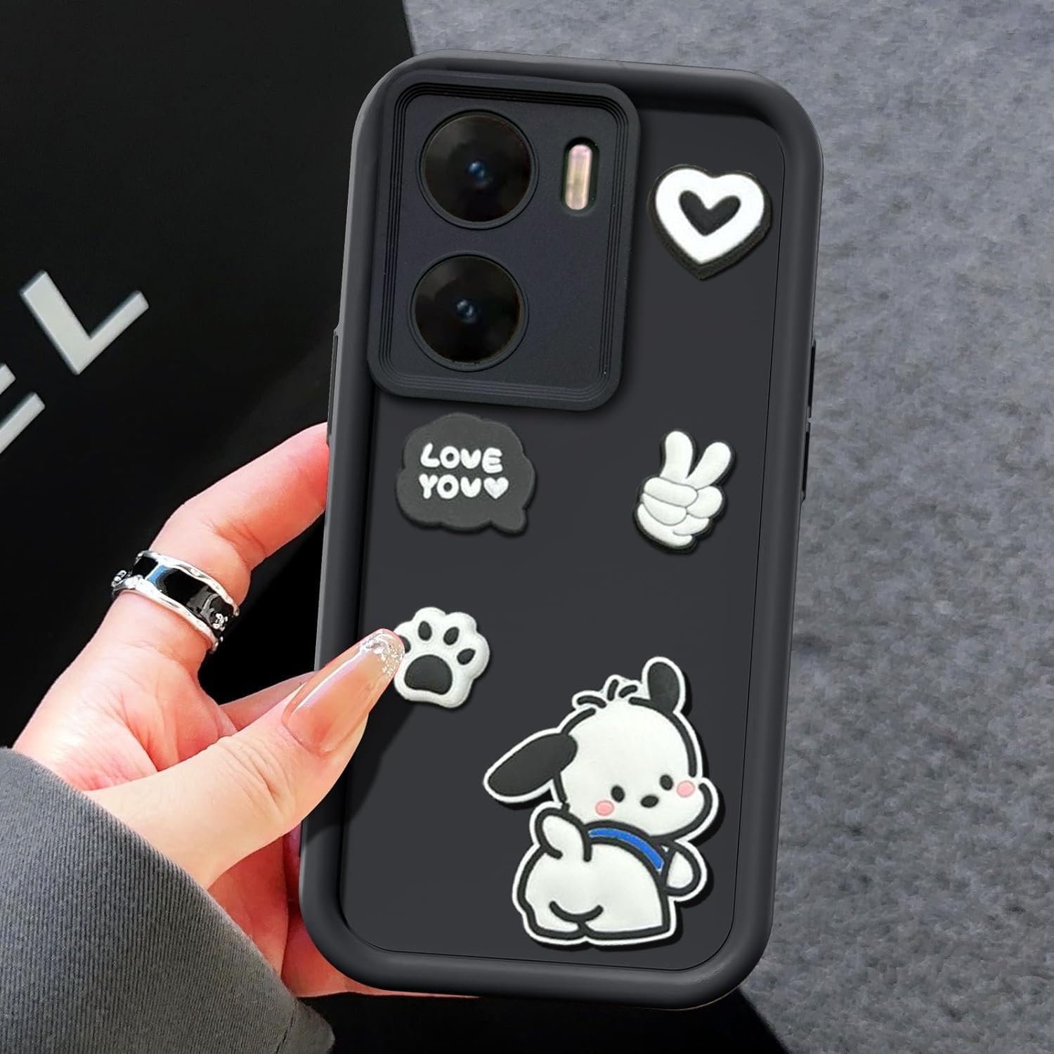 See full amazon price history chart for KC Back Cover for Vivo V29e 5G - 3D Cute Cartoon Characters and Puppy Shockproof Soft Bumper Silicone Case New Camera Protection (Black) KC Back Cover for Vivo V29e 5G - 3D Cute Cartoon Characters and Puppy Shockproof Soft Bumper Silicone Case New Camera Protection (Black) (B0CRKSBQ8G) Amazon Price History, Amazon Price Tracker