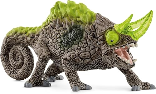Vista 28 de Schleich Eldrador Creatures - Figura de lobo de piedra de 6 pulgadas, divertida figura de animal de fantasía para juegos imaginativos para niños