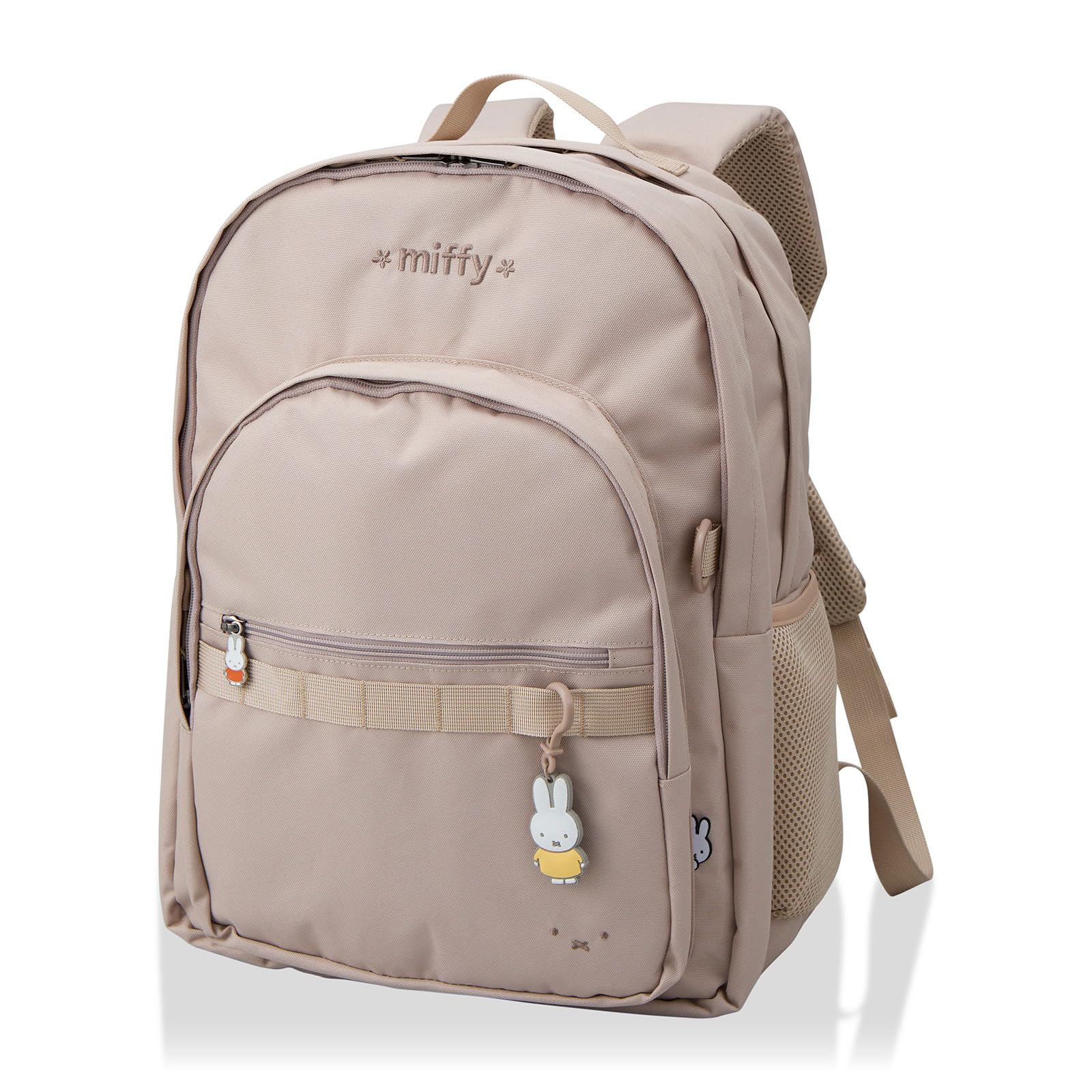 Sifle B288 Miffy Women's Backpack Travel Backpack School Backpack Can Be Carry-On Suitcase YKK Zippers