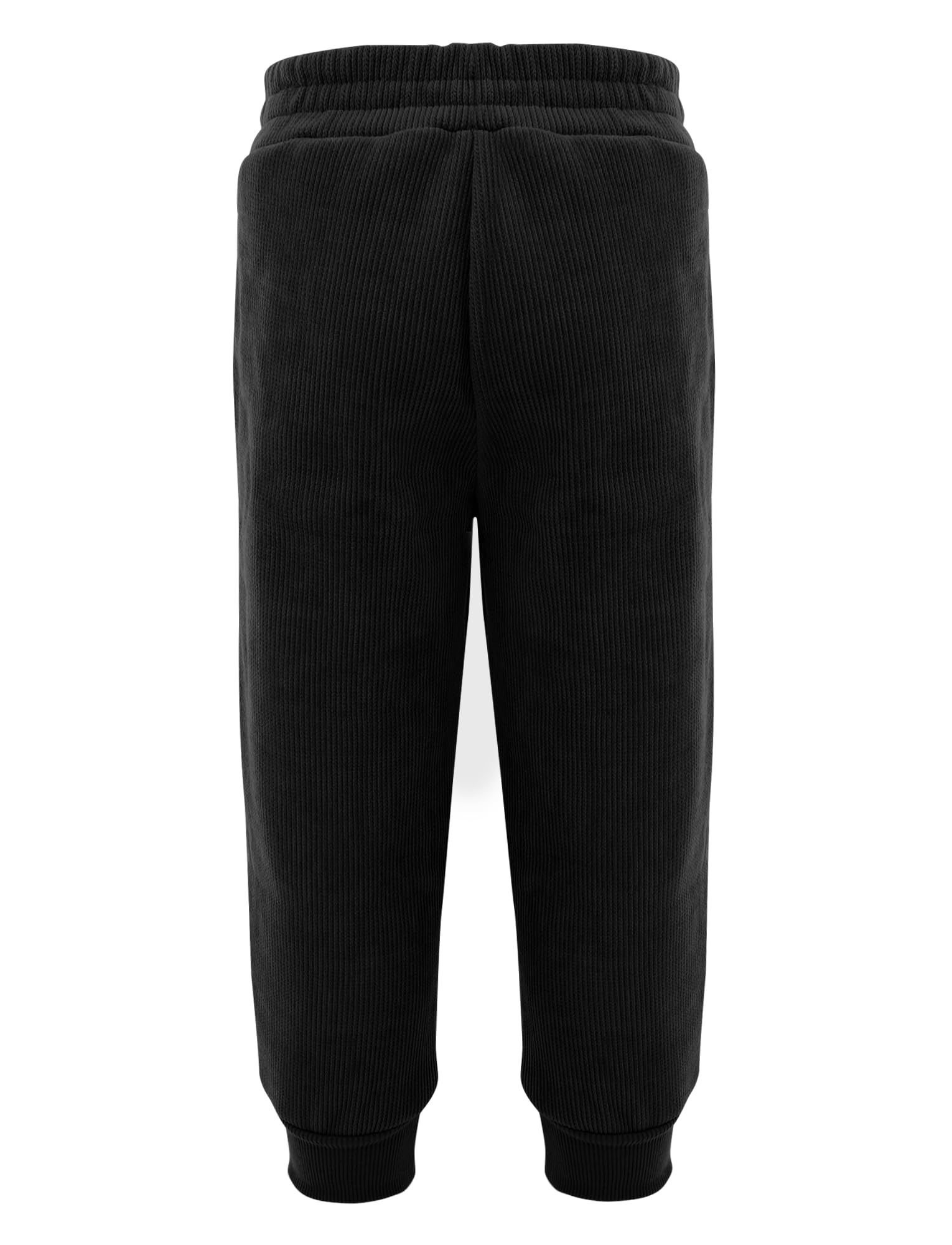 Baby Winter Fleece Liner Jogger Toddler Solid Color Casual Sweatpants Elastic Waist Thermal Pants Warm Regular Fit Trousers with Pockets