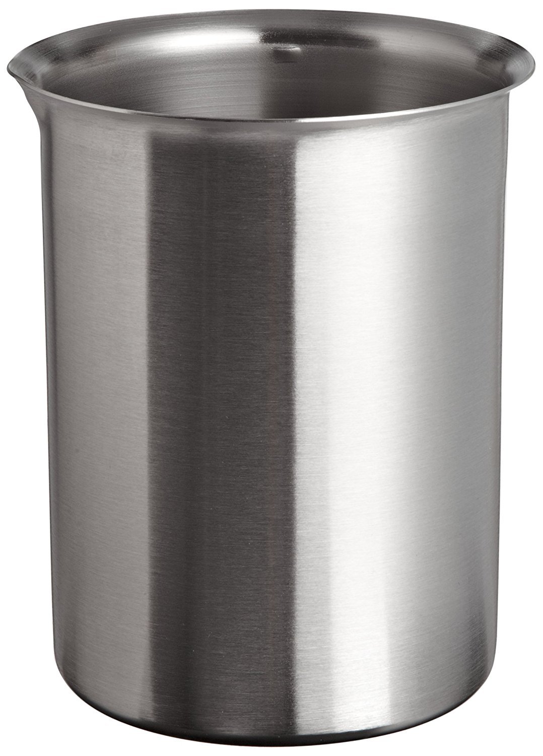 Polar Ware 1200B Stainless Steel Griffin Style Beaker, 1200 mL Capacity, 4-1/8" OD x 6-1/16" H