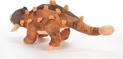 Miniatura 3 de The Petting Zoo Ankylosaurus - Peluche de dinosaurio, dinosaurio ZOOLOGEE, juguete de peluche de 18 pulgadas