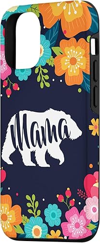 Miniatura 2 de Funda floral para iPhone 13 Mama Bear