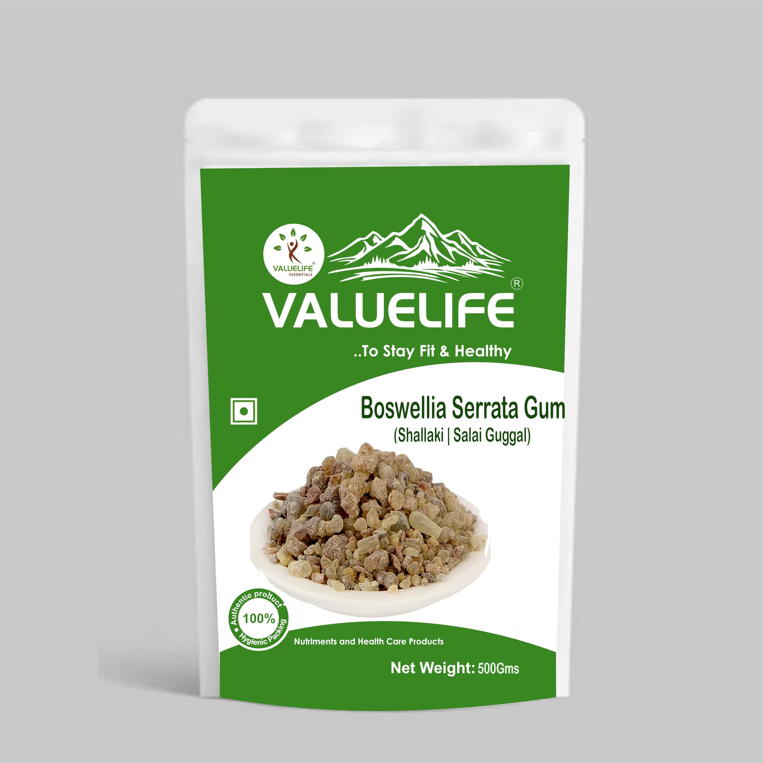 VALUELIFE Premium Boswellia Serrata Gum Resin | Natural Ayurvedic