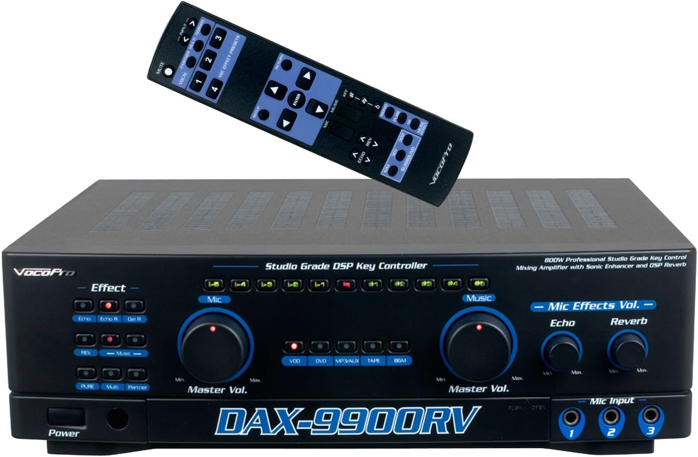 VocoPro DJ Mixer (DAX9900RV)
