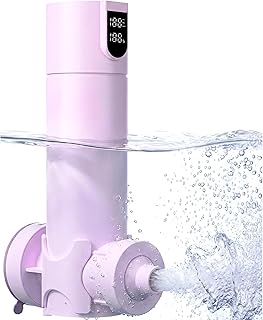 Bath Jets for Tub – Portable Cordless Bath Jet Spa for Bathtub with Vacuum-Lock Suction, Dual Jet & Bubble Mode, 360° Adjustable Water Flow