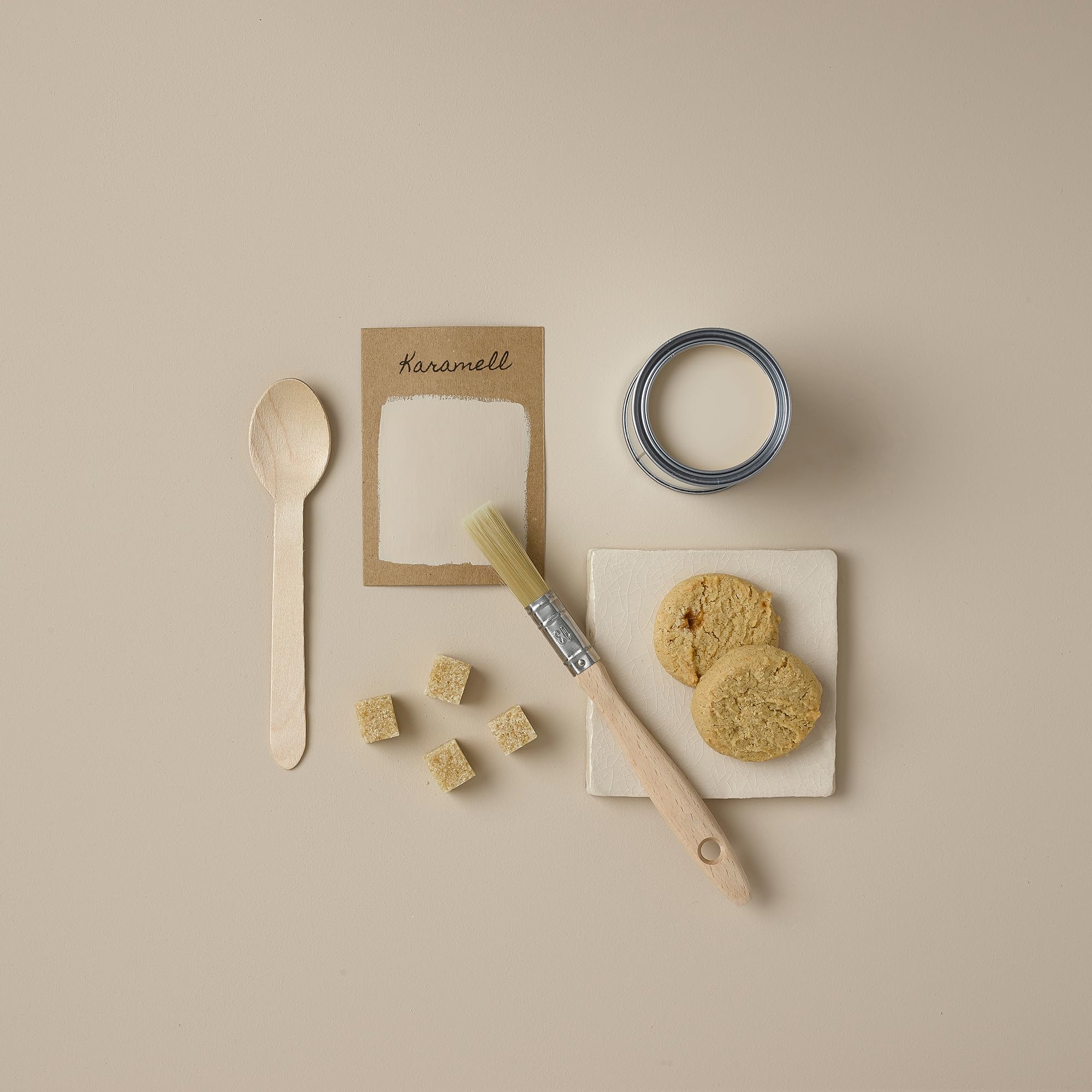 Rust-Oleum abwaschbare Küchenfliesenlack in beige mit Matt Finish - Karamell 750ML