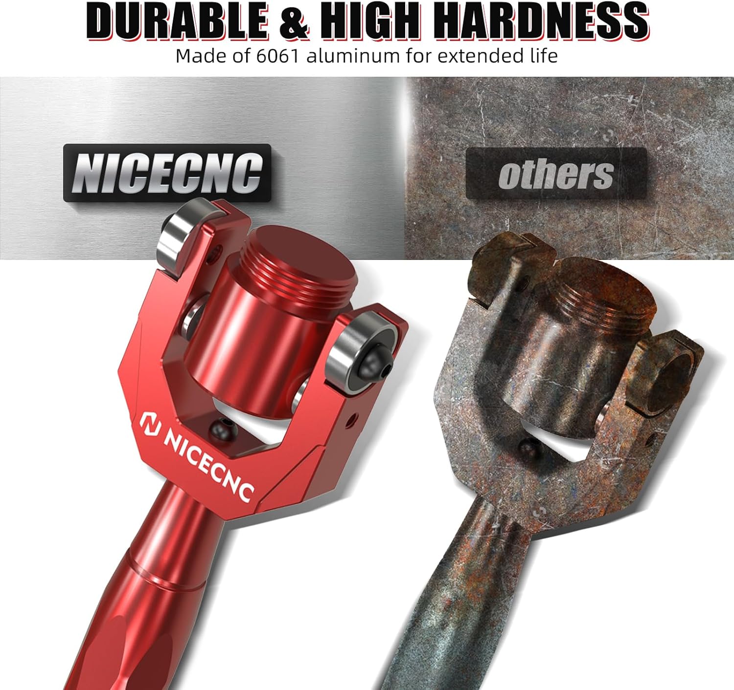 NICECNC Red Clutch Spreader CVT Belt Removal Tool Compatible with Can Am Maverick X3 2017-2021, Commander 1000R 4x4 DPS 2018-2023, Maverick Sport 1000R 4x4 XRC 2019-2023, See Fitments