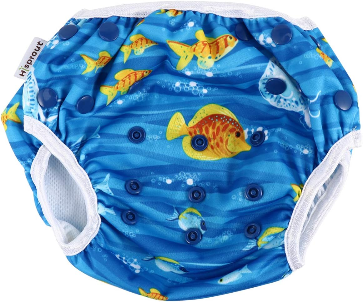Healifty Swimming Diapers Swimming Nappies Size 67 Reusable Swim Nappy