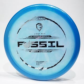 Discraft Ricky Wysocki Z Fossil First Run Disc Golf Putter & Approach, Pick Your Disc (Blue / 173-174 Grams)