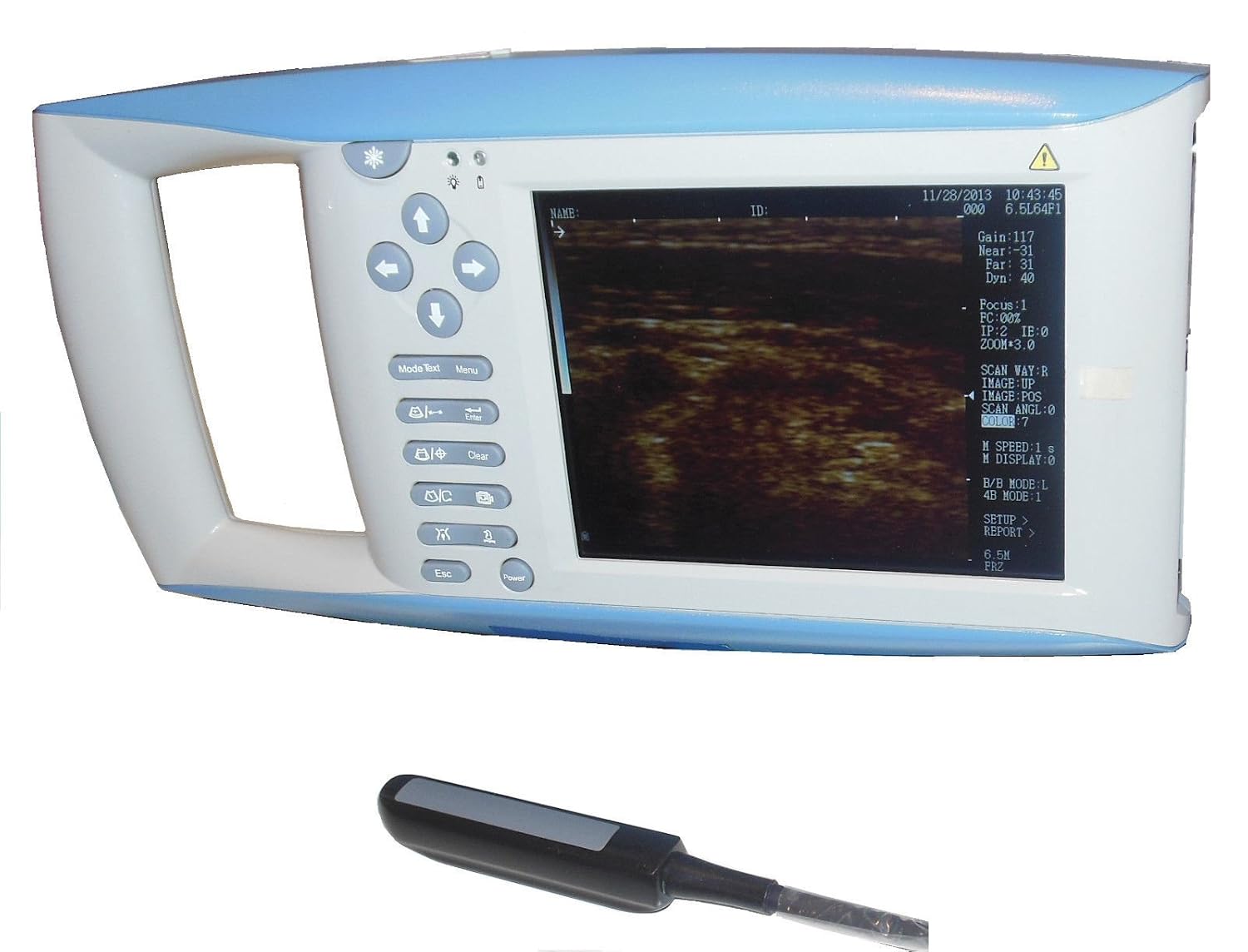 Veterinary Farm Animals Handheld Palm Ultrasound Scanner Machine