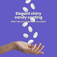 Vista 6 de Cambie Almendras Jordan Almendra blanca brillante Almendras tostadas prémium con un revestimiento de azúcar dulce Para bodas, fiestas