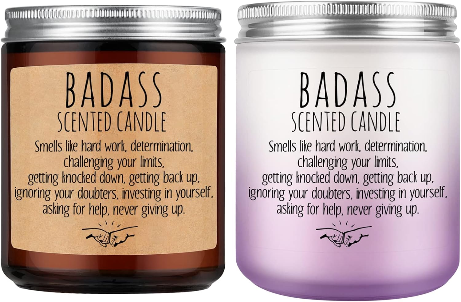 LEADO Badass Candle Inspirational Gifts, Congratulations