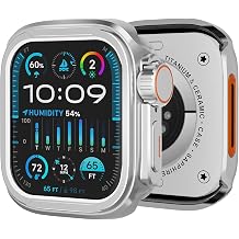 Metal Alloy Case for Apple Watch 10/11 42mm Silver, 49mm Looks Like | Rugged Aluminum Bumper with Back Cover, Shockproof Protective Case for Gift-Ready, Converts 42mm Watch to 49mm Visual Style