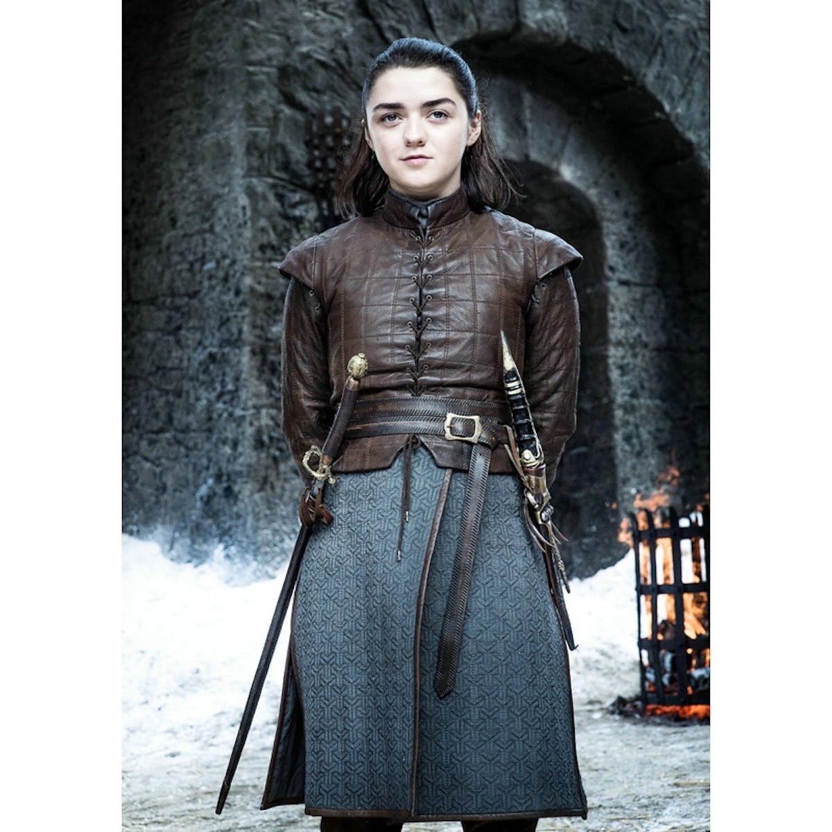 XEYOON Games Ofs Thrones Arya Stark Retro Anime Poster Wall Art Decorative Painting Bedroom Painting Posters