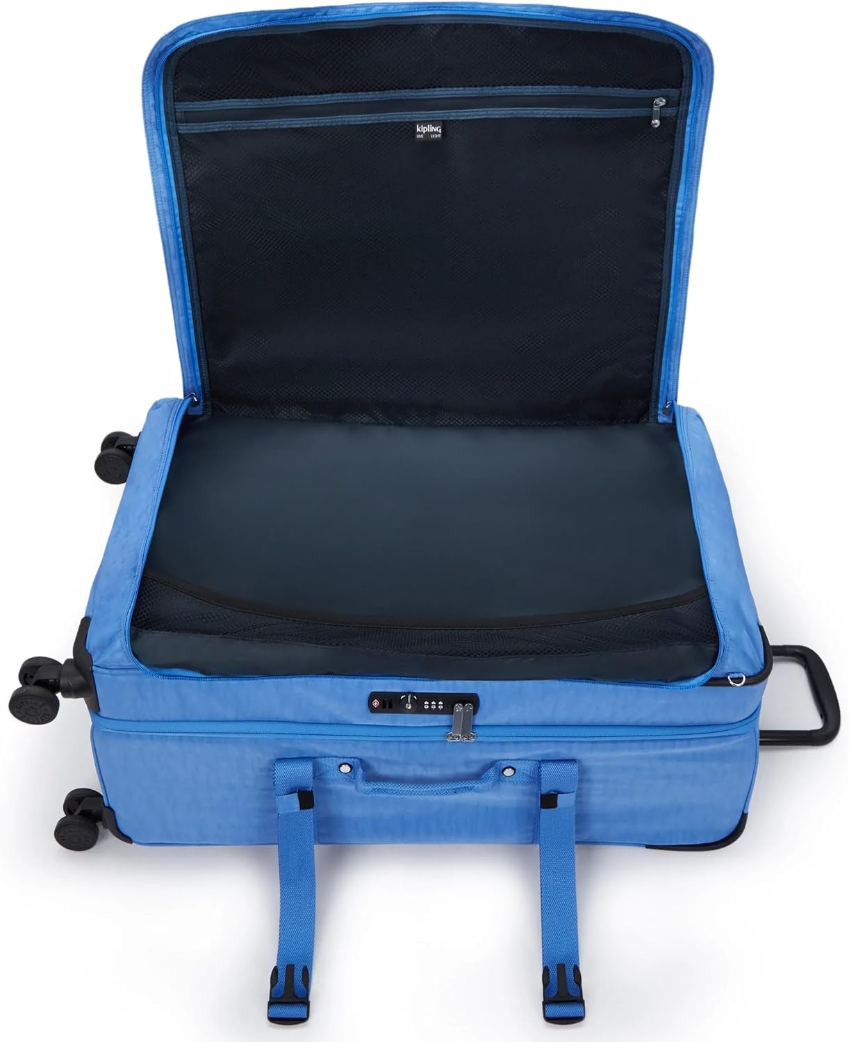 Kipling Women's Spontaneous Large 31-Inch Softside Spinner Wheel Luggage, Integrated TSA Accepted Lock
