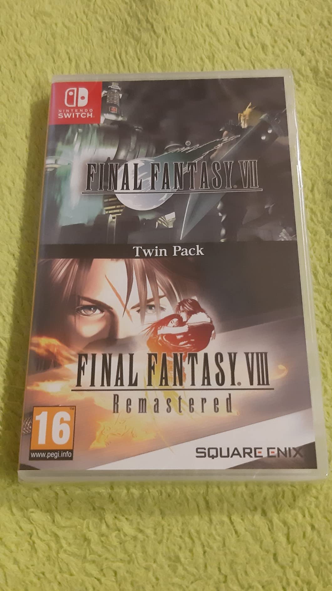 Square Enix Nintendo Switch Final Fantasy VII and Final Fantasy VIII ...