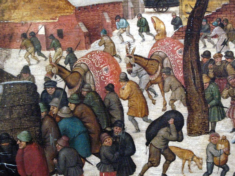 Adoration des Mages de Bruegel pour décorer un salon élégant