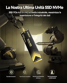 SSD NVMe ORICO 1TB PCIe 4.0 - Fino A 7200MB/s, Compatibile Con PS5 E PC - Foto 7