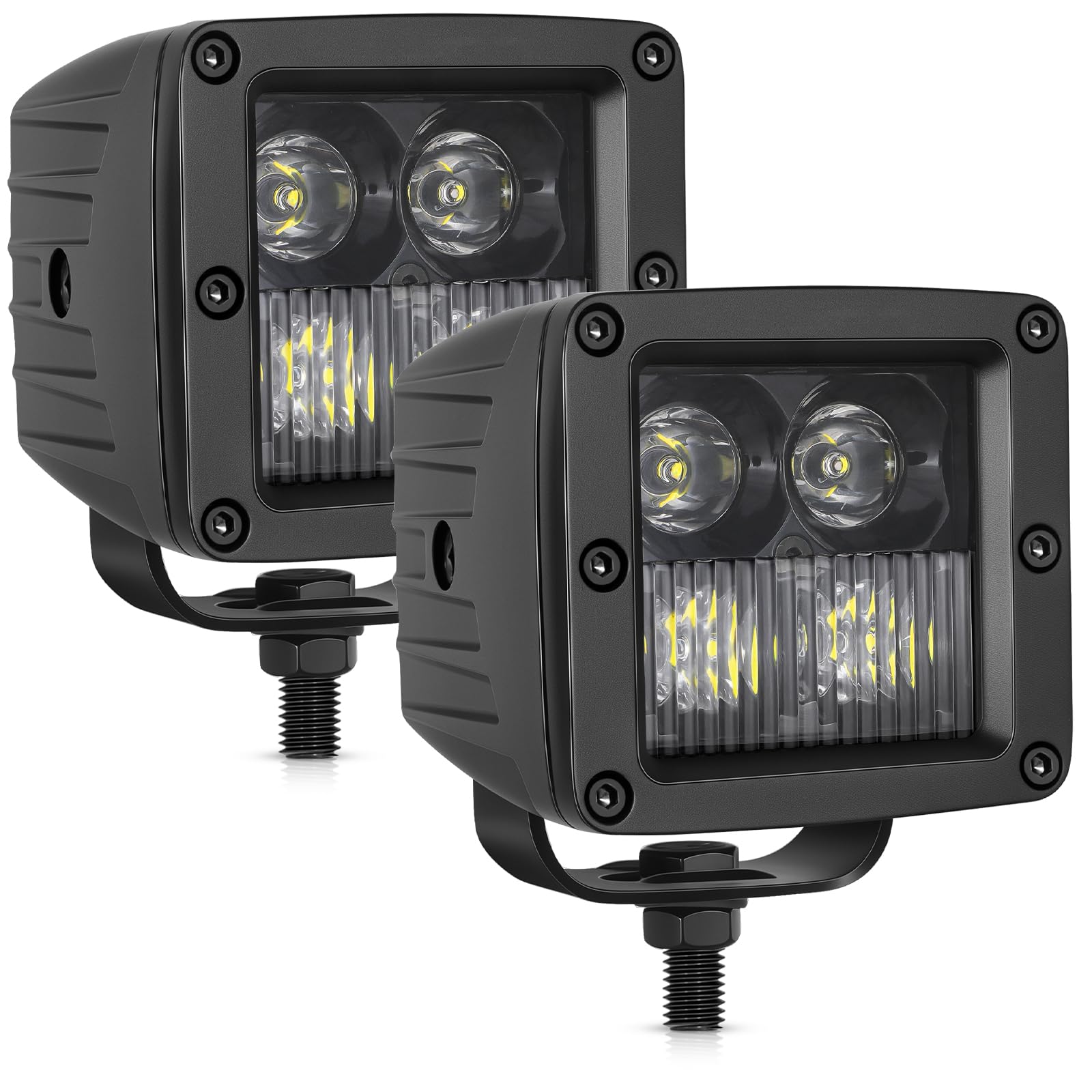 OFFROADTOWN 3 Inch 80W CREE LED Pods