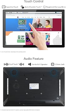 13.3inch Magic Mirror, Voice Assistant, Touch Control,Raspberry Pi 3A+ Inside,Transform to Mini-Computer