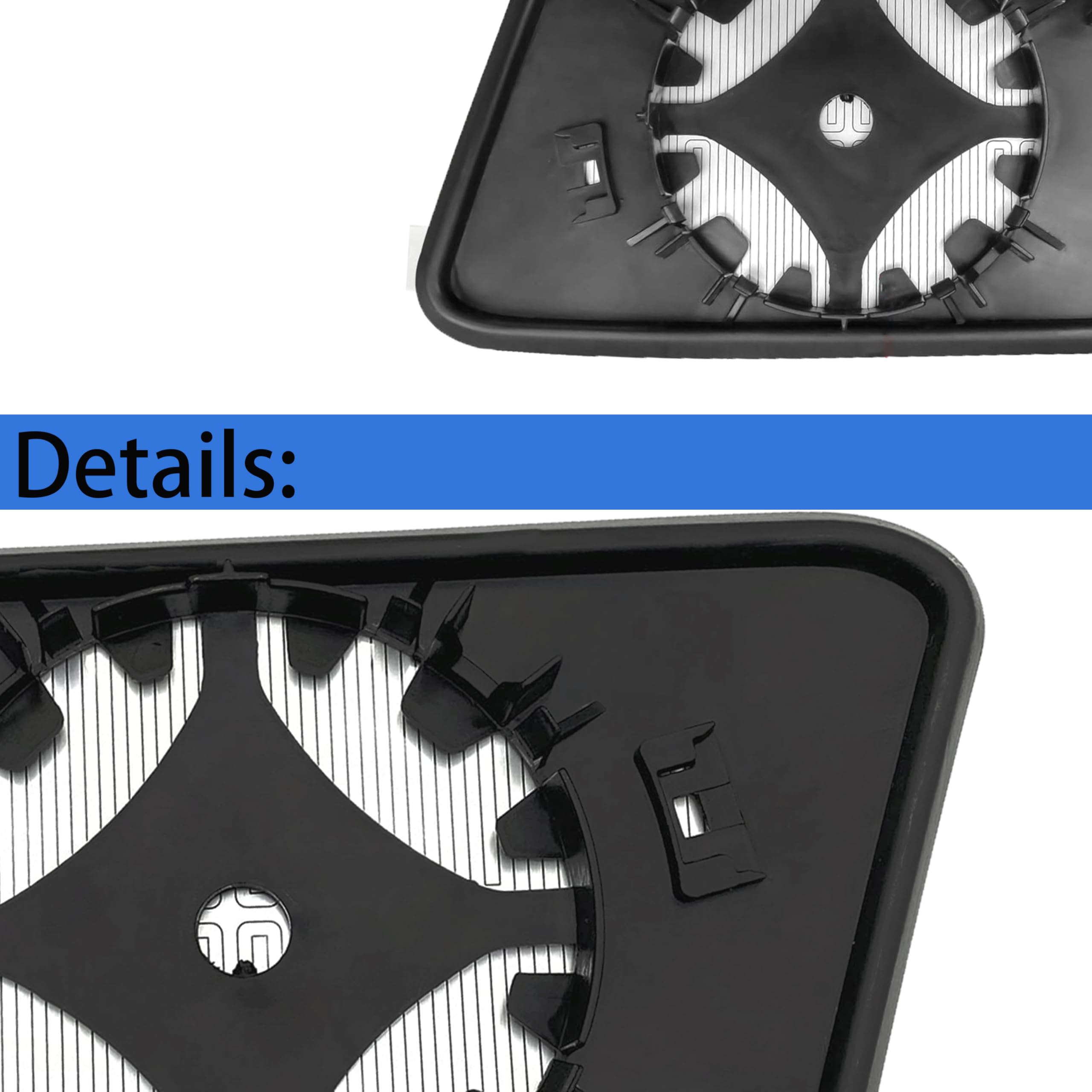 Amazon.com: Passenger Side Heated Mirror Glass Compatible with