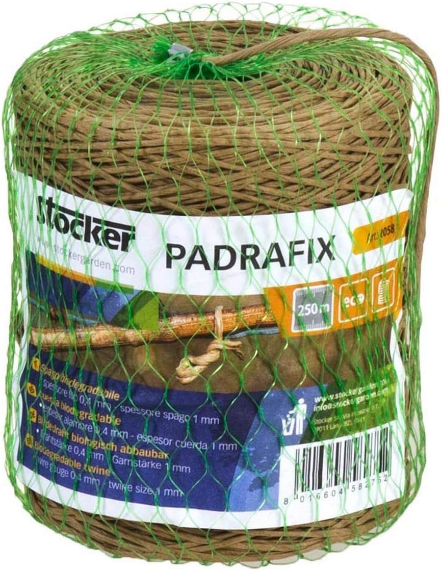 Stocker Padrafix Biodegradable Twine 250 m, Multicoloured, One Size