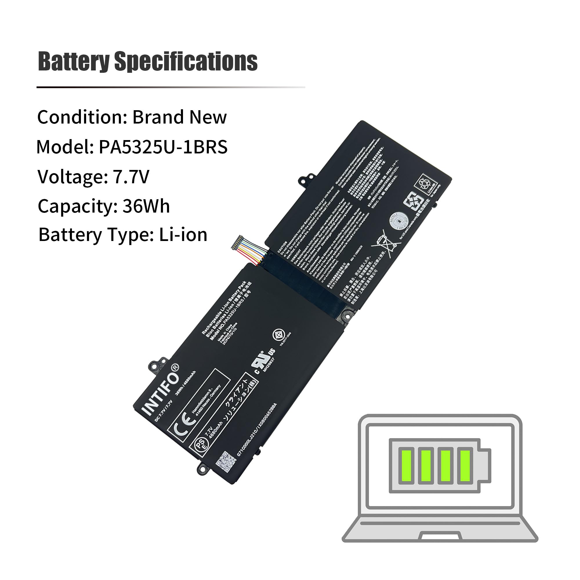 バッテリー◎ 15 東芝 i3-8 8GB SSD512GB オフィス Amazon.com: DGFTB PS0011UA1BRS Laptop Battery for Toshiba Dynabook