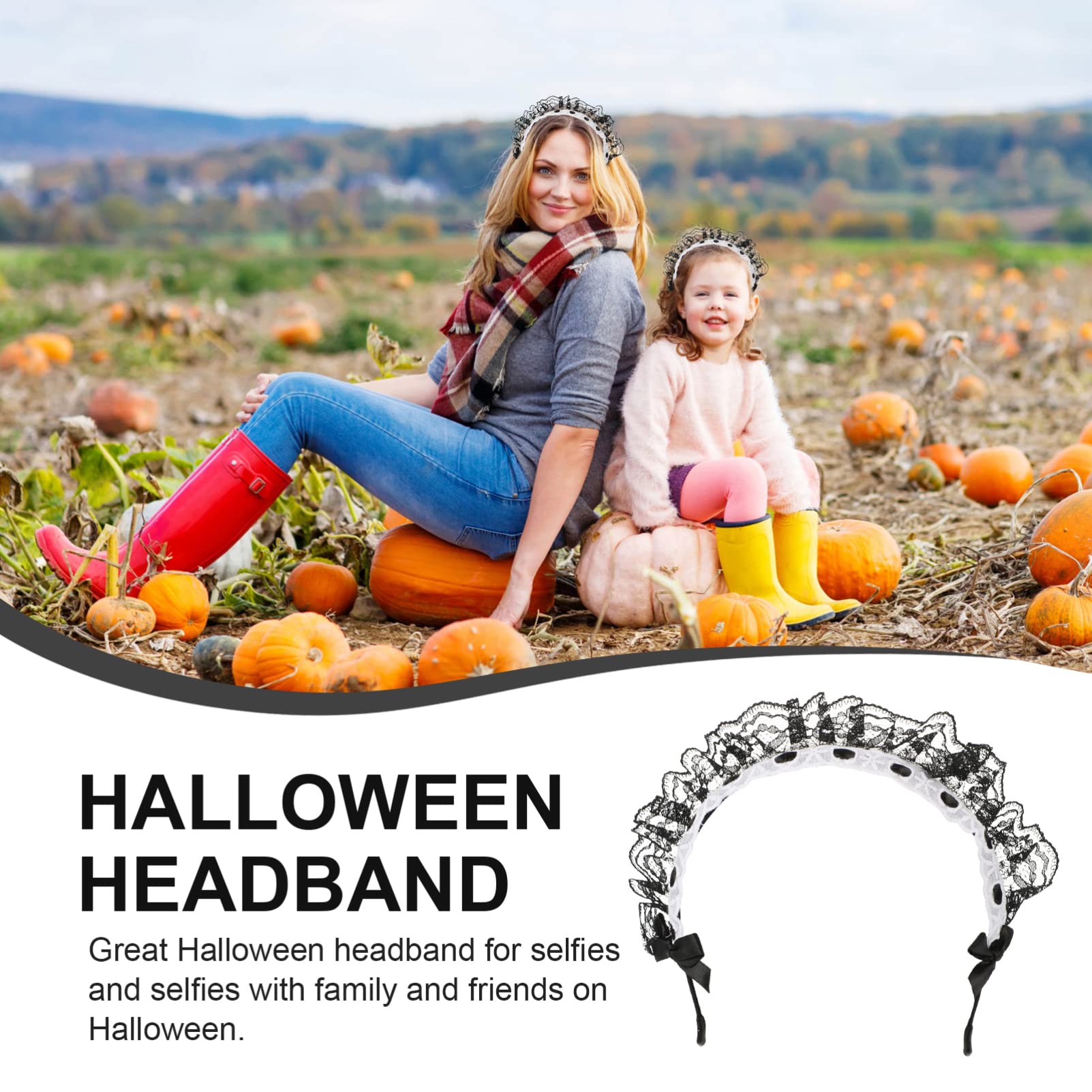 Diadema con Lazo de Encaje for Mujer y niña
